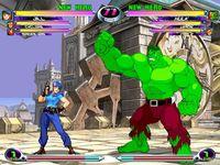 une photo d'Ã©cran de Marvel VS Capcom 2 sur Sega Dreamcast